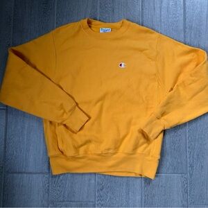 Champion Reverse Weave Vintage Size Small Mustard Yellow